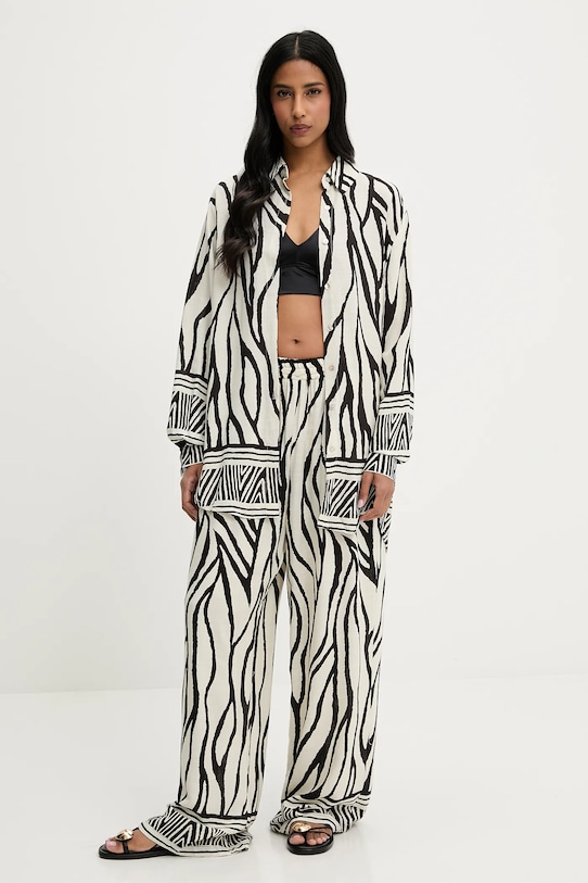 Answear.LAB completo di lino tessuto nero 1157.1.HWK