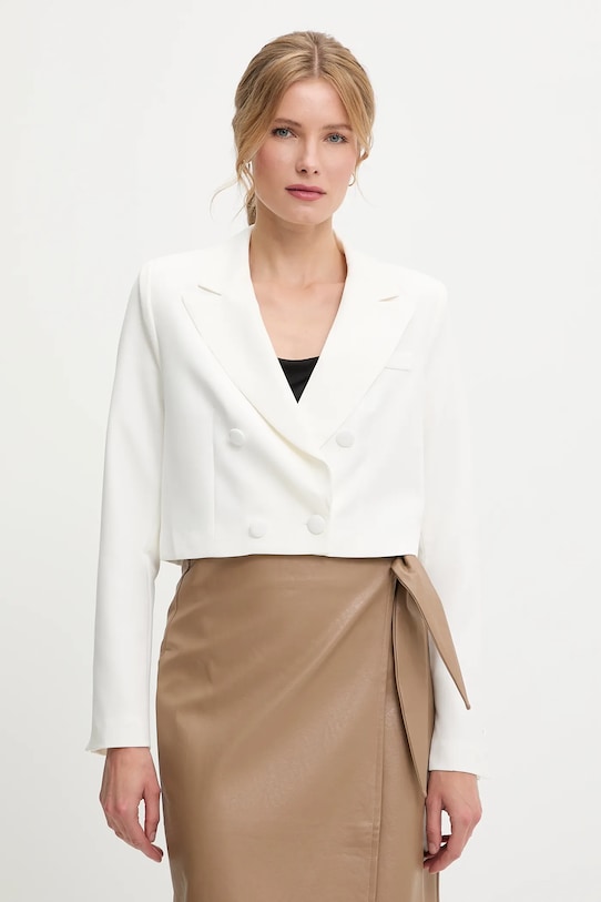 Answear Lab sacou cu captuseala alb v2425.fos