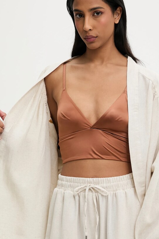 Přehoz se lnem Answear.LAB 3164.tos