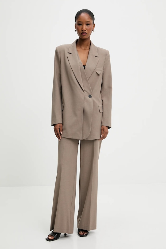 Answear.LAB marynarka CK0674.tos brązowy WW25