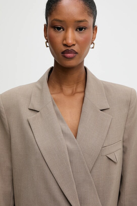 Answear.LAB marynarka brązowy CK0674.tos
