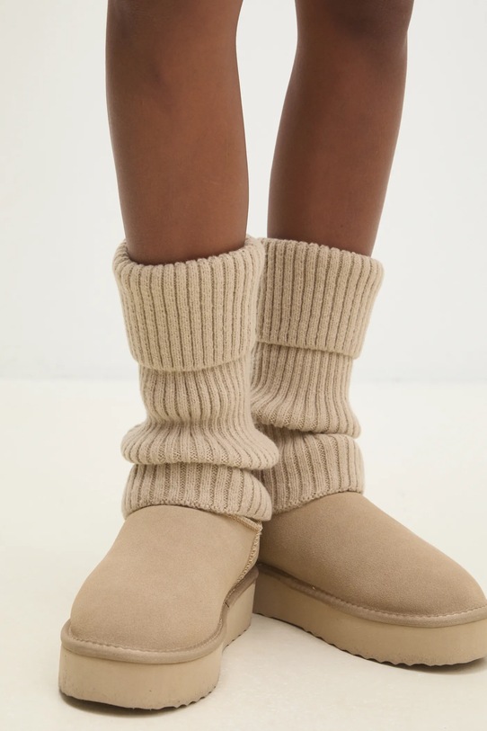 Гетри Answear.LAB довгі шкарпетки коричневий .0351.ims