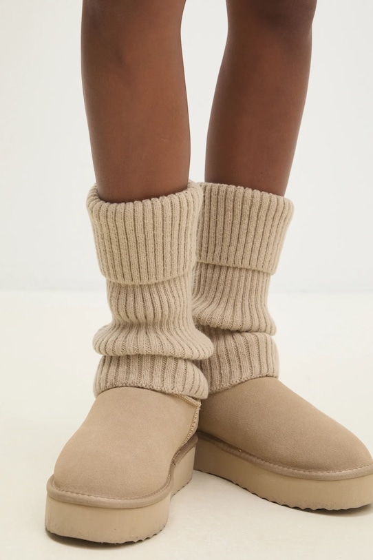 Гетри Answear.LAB довгі шкарпетки коричневий .0351.ims