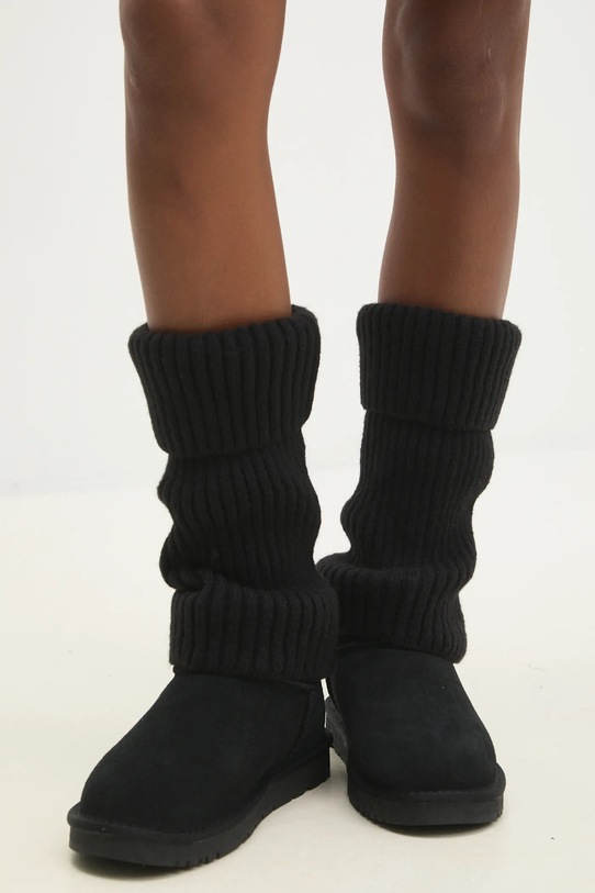 Answear Lab ocieplacze skarpetki długie czarny .0351.ims
