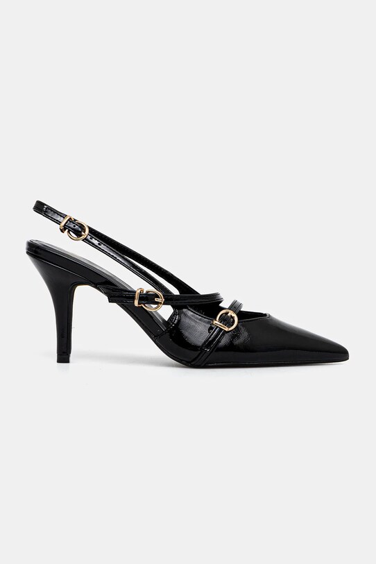 Answear Lab pantofi cu toc 89.01.ios negru WW25
