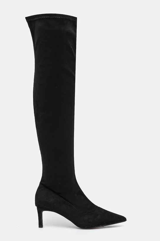 Vysoké čižmy Answear.LAB M2852.HWK čierna WW25