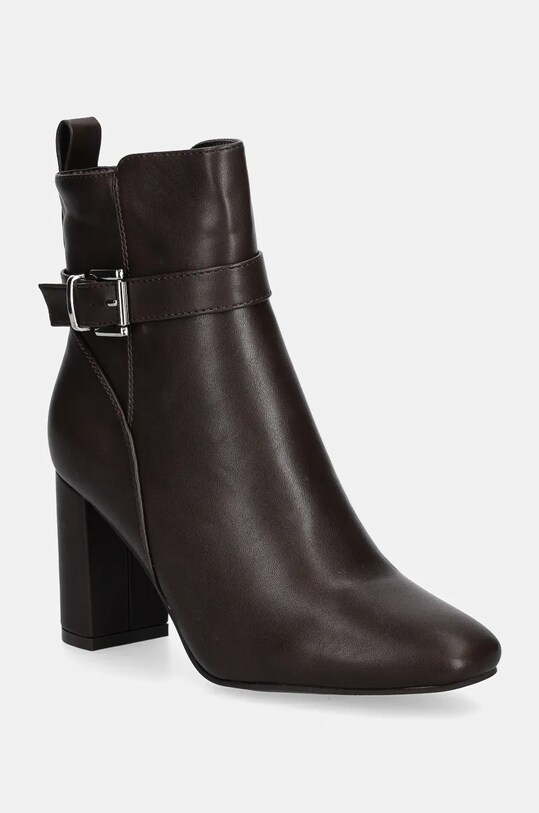 Μποτάκια Answear Lab 5-8 cm καφέ 9190.FLK