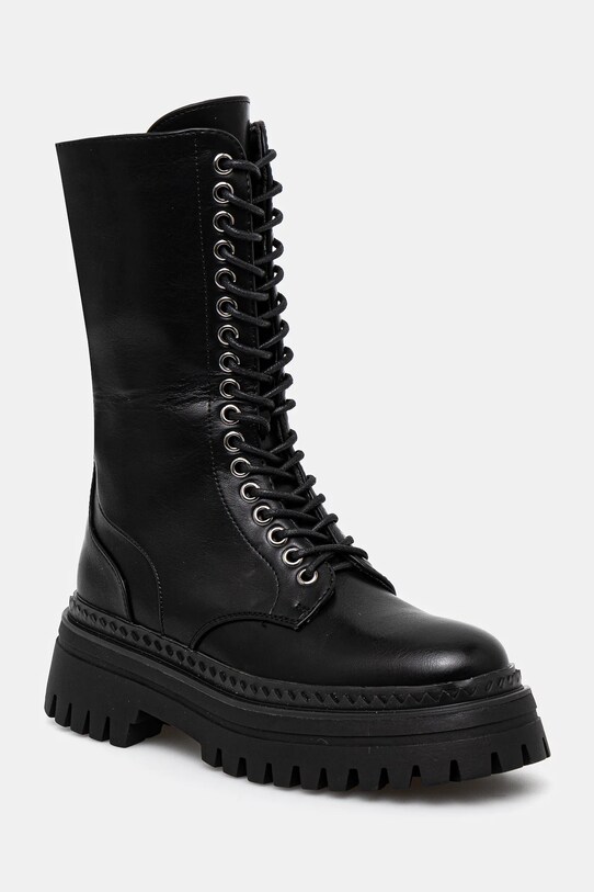 Answear Lab bocanci cu snur negru LI008.hms