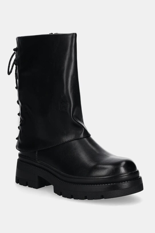 Answear Lab botine usor izolat negru WZ688.hos