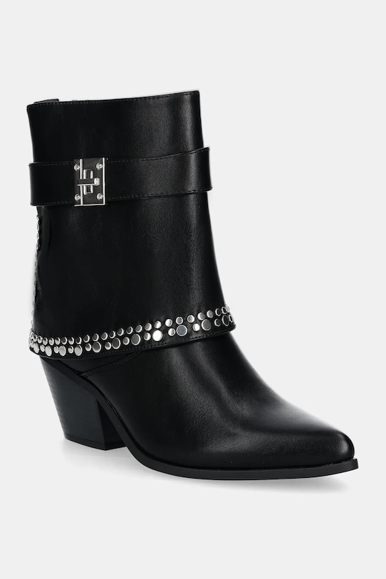 Answear Lab botine 5-8 cm negru M04.hos