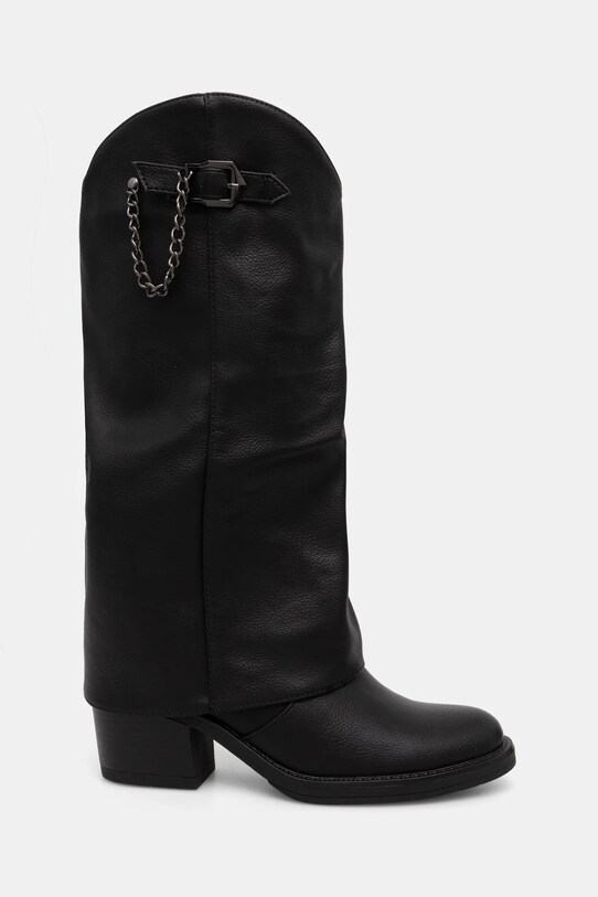 Answear Lab cizme JF28017.HWK negru WW25