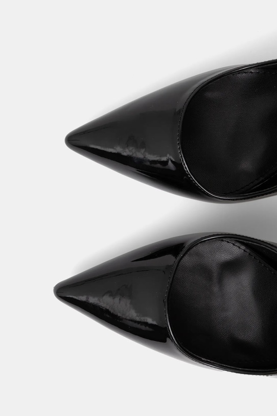 Answear Lab pantofi cu toc negru 9201.HWK