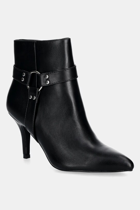 Answear Lab botine peste 8 cm negru b95.5.ims