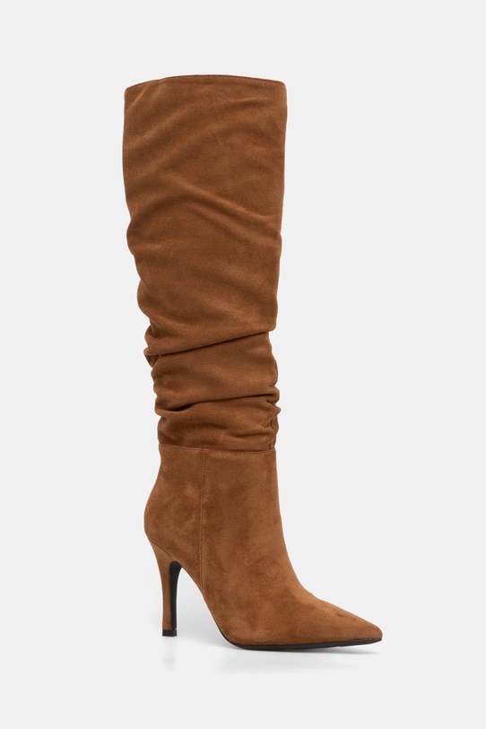 Answear.LAB kozaki imitacja skóry licowej brązowy 4689.fos