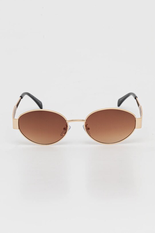 Answear Lab okulary przeciwsłoneczne CV5008.fos brązowy WW25
