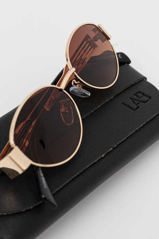 Akcesoria Answear.LAB okulary przeciwsłoneczne CV5008.fos brązowy