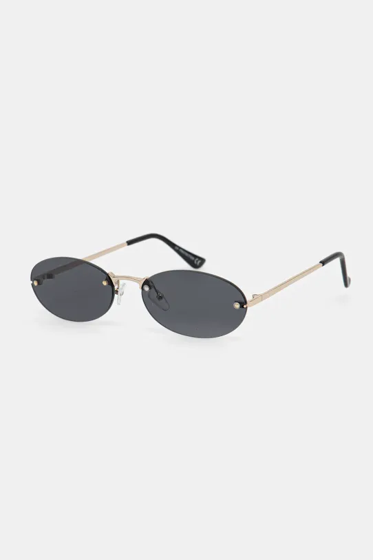 Answear Lab okulary przeciwsłoneczne jednolita czarny 016736.flk