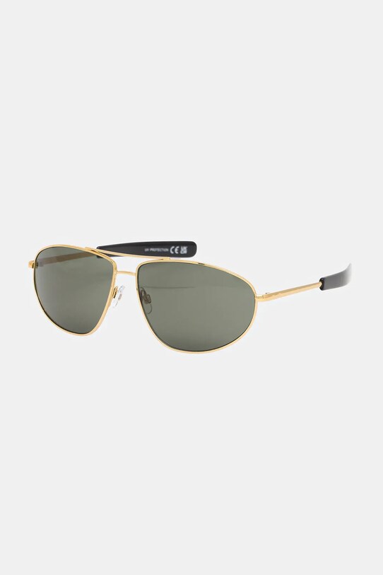 Answear Lab okulary przeciwsłoneczne jednolita złoty 016780.flk