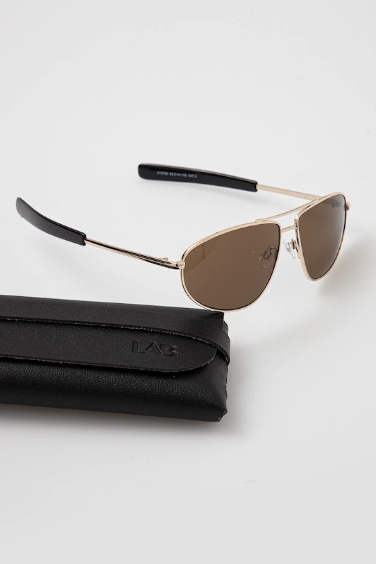 Akcesoria Answear.LAB okulary przeciwsłoneczne 016780.flk brązowy