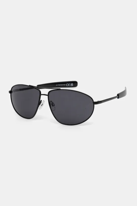 Answear Lab okulary przeciwsłoneczne jednolita czarny 016780.flk