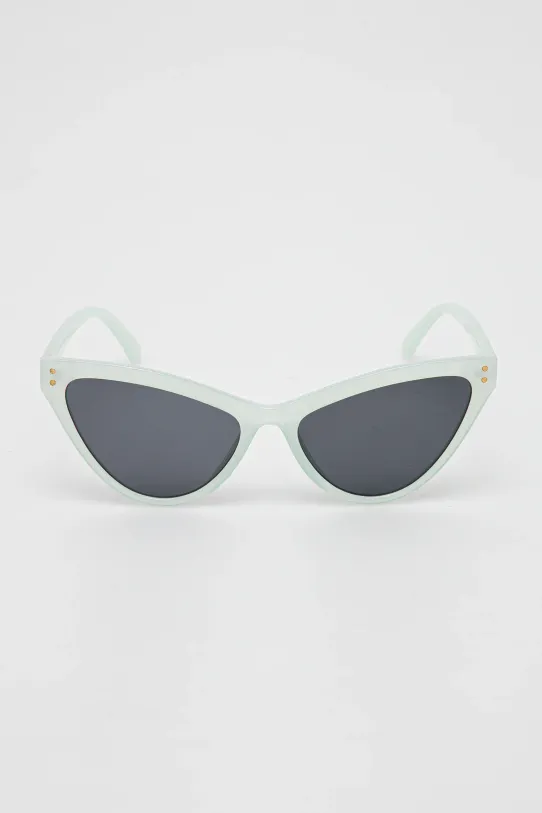 Answear Lab okulary przeciwsłoneczne 026617.flk zielony WW25