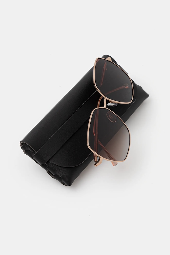 Akcesoria Answear.LAB okulary przeciwsłoneczne 18060.hos brązowy