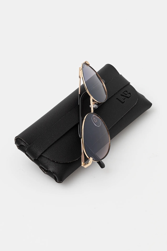 Akcesoria Answear.LAB okulary przeciwsłoneczne 18017.hos czarny