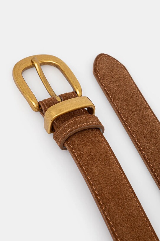 Σουέτ ζώνη Answear.LAB 1150.CMS καφέ WW25