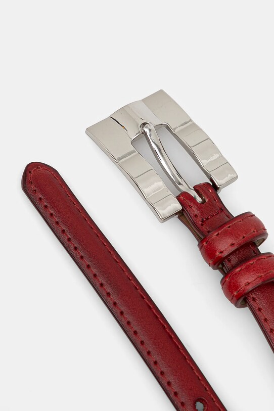 Answear.LAB pasek skórzany 1152.CMS czerwony WW25