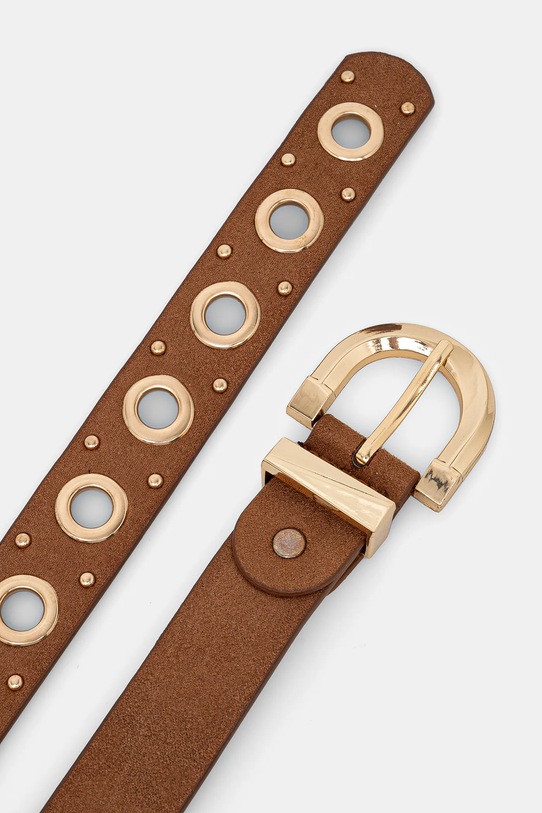 Шкіряний ремінь Answear.LAB ld650.ios коричневий WW25