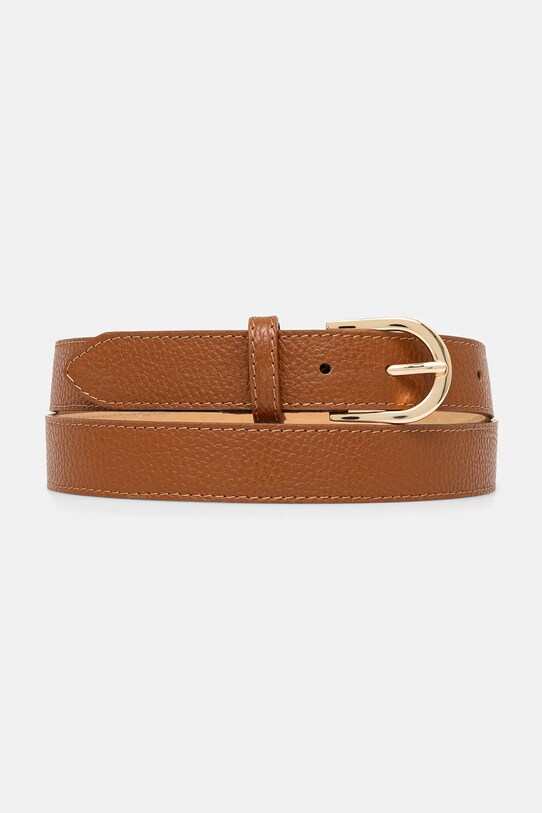 Answear Lab curea de piele maro VE20