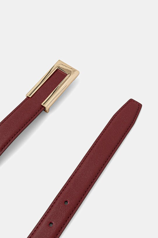 Кожаный ремень Answear.LAB 1299.cms красный WW25
