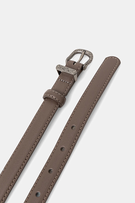 Шкіряний ремінь Answear.LAB 1300.cms бежевий WW25