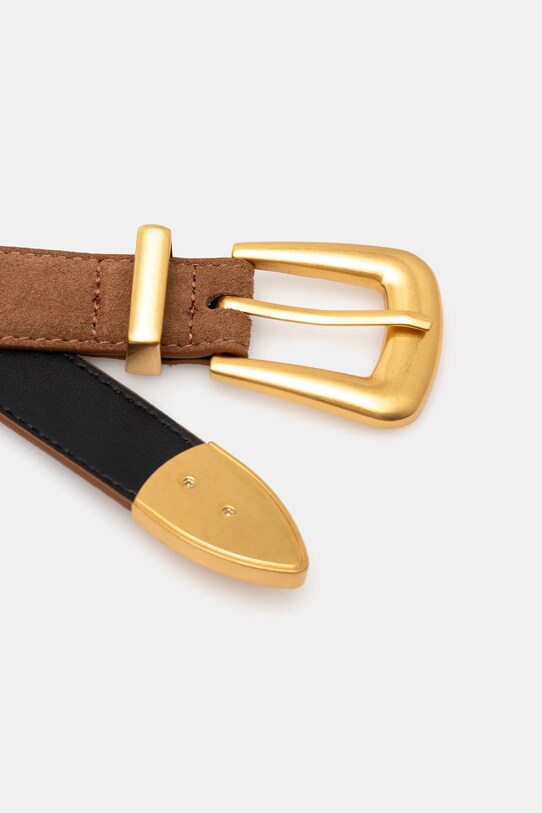 Σουέτ ζώνη Answear.LAB 1384.cjk καφέ WW25