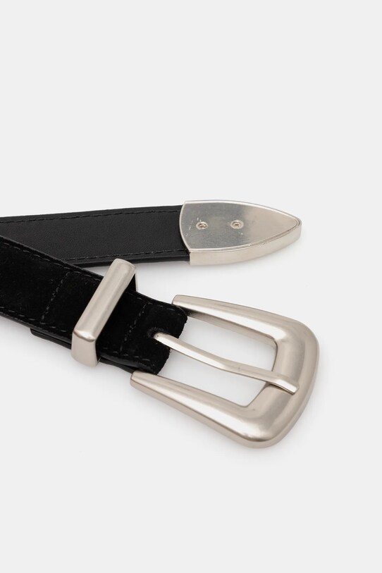 Answear Lab curea de piele 1385.cjk negru WW25