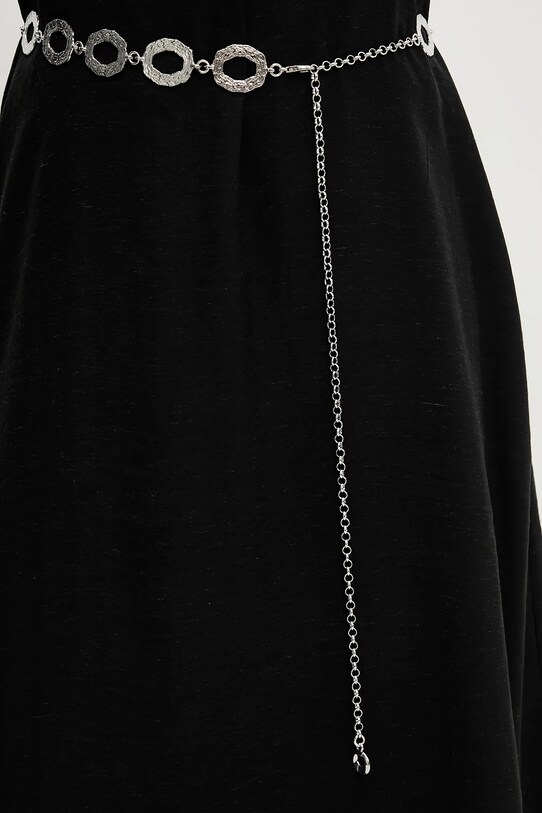 Opasok Answear.LAB MC0131XN1.ios strieborná WW25