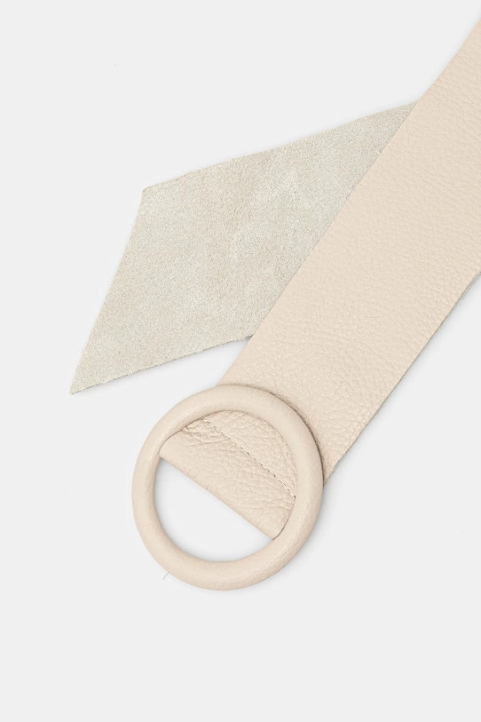 Kožený pásek Answear.LAB F550.liso.hjk béžová WW25