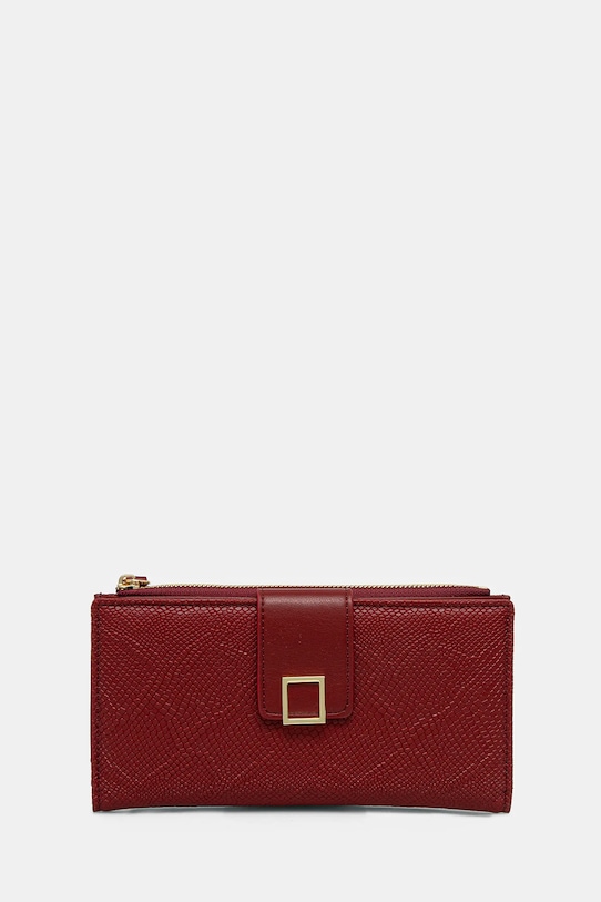 Answear.LAB portafoglio finta pelle fiore rosso 1156.CMS