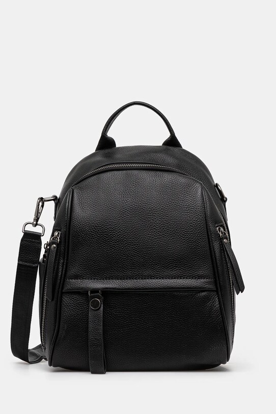 Usnjen nahrbtnik Answear.LAB Ne ustreza A4 črna 1199.cms