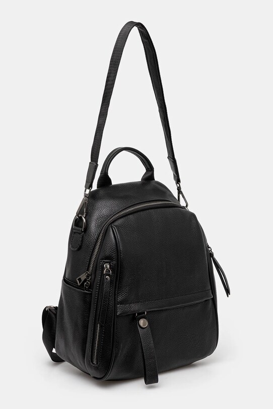 Usnjen nahrbtnik Answear.LAB 1199.cms črna WW25