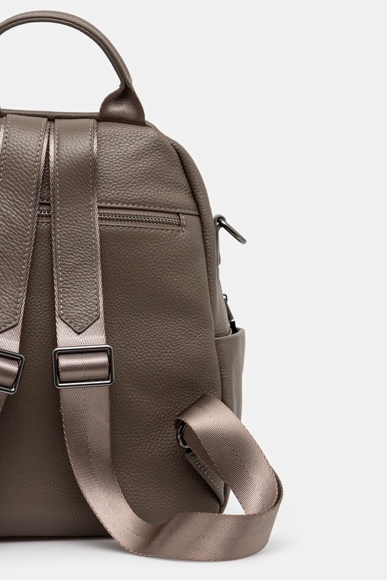 Kiegészítők Answear.LAB bőr hátizsák 1200.CMS bézs