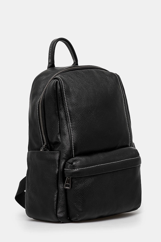 Kožni ruksak Answear.LAB 1201.CMS crna WW25