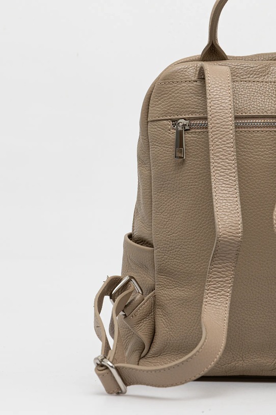 Akcesoria Answear.LAB plecak skórzany 1099.hMS beżowy