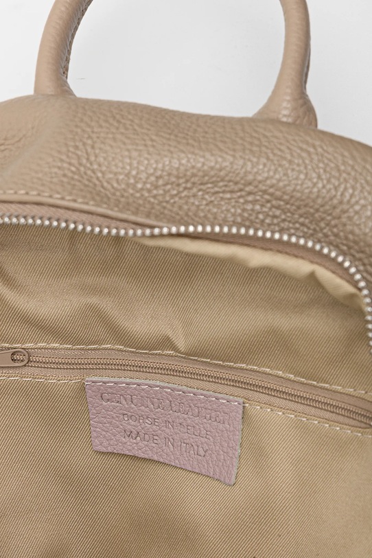 Answear.LAB plecak skórzany 1099.hMS beżowy