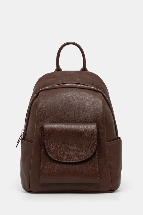 Answear.LAB plecak skórzany skóra licowa brązowy 1099.hMS