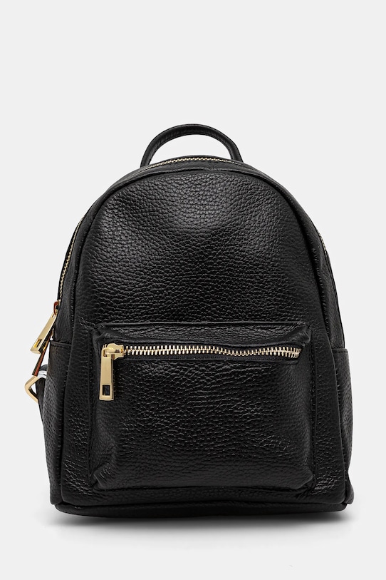 Шкіряний рюкзак Answear.LAB лицьова шкіра чорний 942.hms