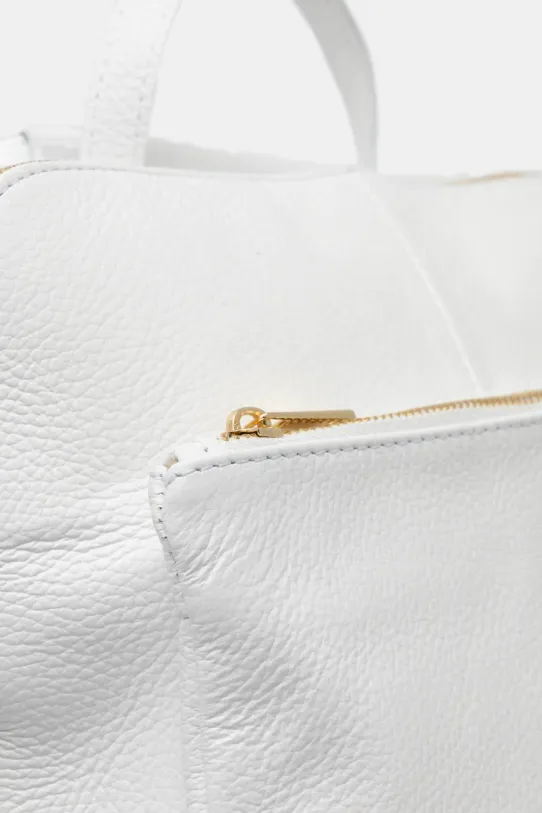 Kožený ruksak Answear.LAB biela 479.HWK