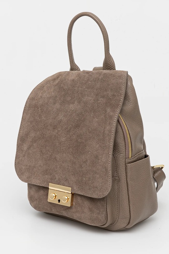 Kožni ruksak Answear.LAB p3. bež WW25