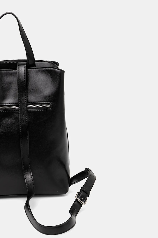 Akcesoria Answear.LAB plecak skórzany 1346.cjk czarny