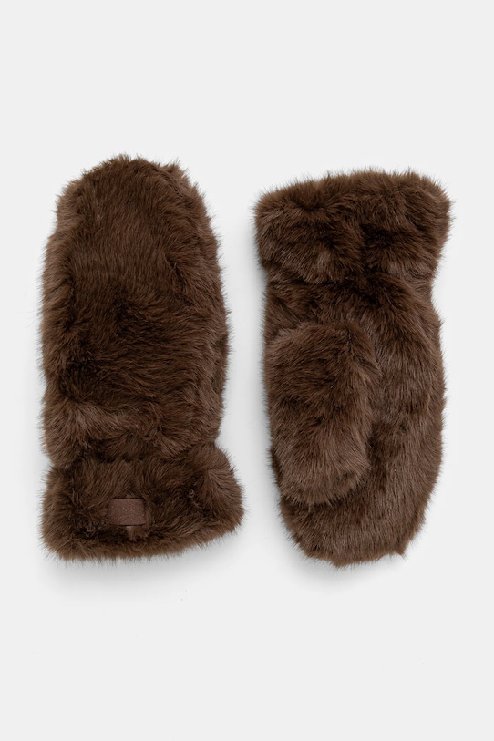 Answear Lab rękawiczki pozostałe brązowy edzs35.ios